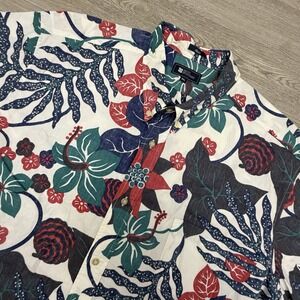 Reyn Spooner Hawaiian Shirt Mens 3XL Classic Fit Beach Nature Button Up Aloha